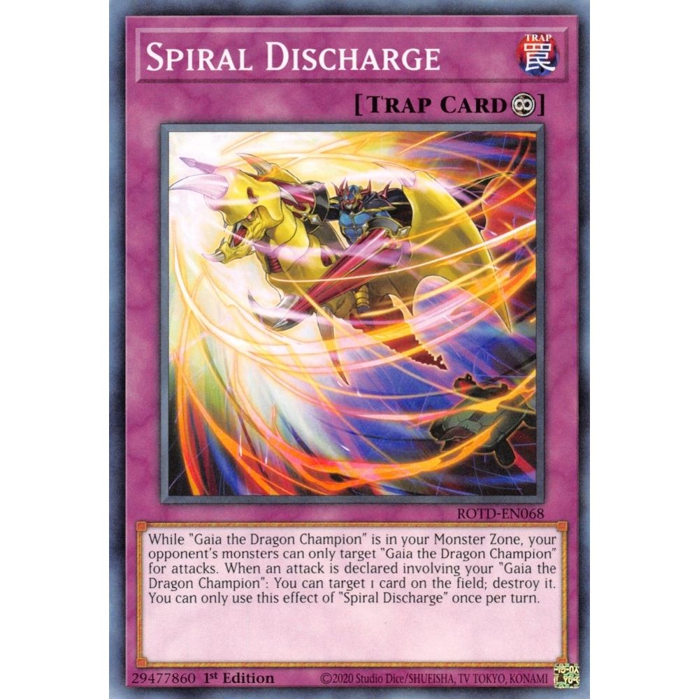 Image for Spiral Discharge (ROTD-EN068) (ROTD) - YuGiOh