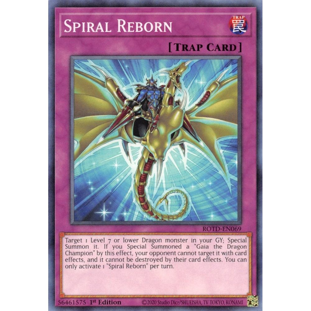 Image for Spiral Reborn (ROTD-EN069) (ROTD) - YuGiOh
