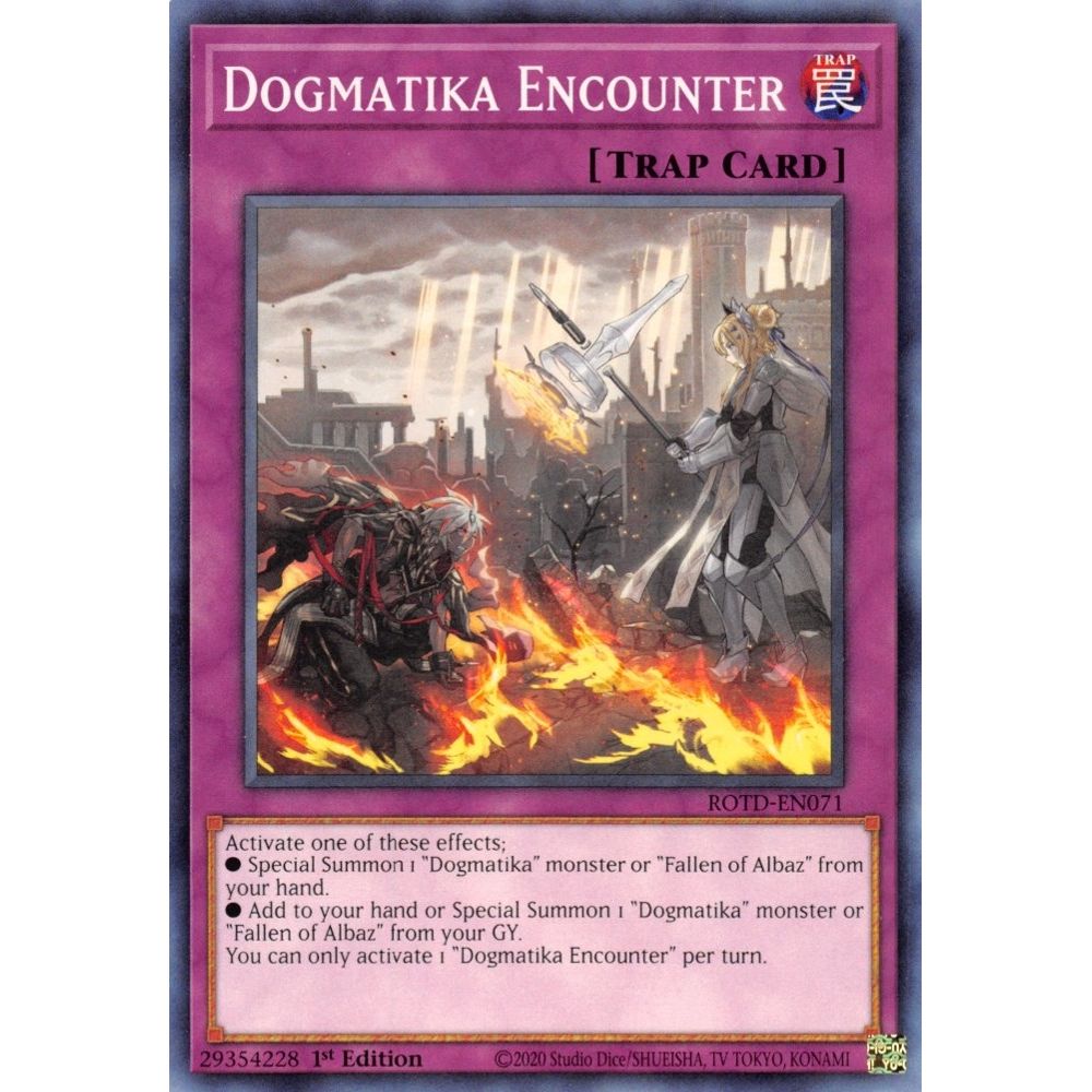 Image for Dogmatika Encounter (ROTD-EN071) (ROTD) - YuGiOh