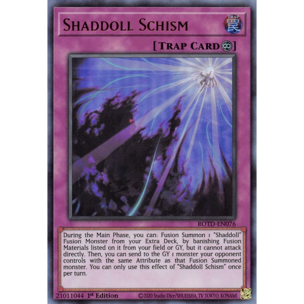 Image for Shaddoll Schism (ROTD-EN076) (ROTD) - YuGiOh