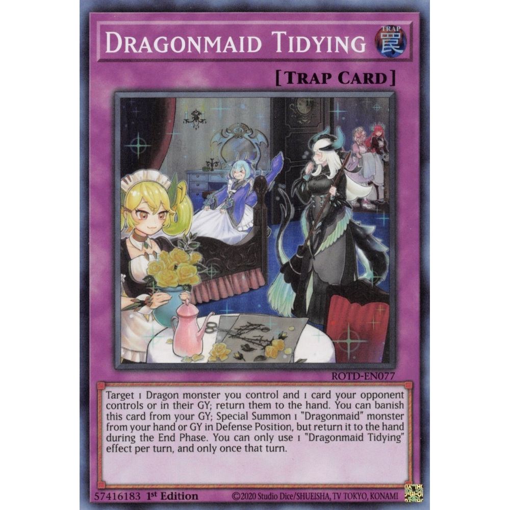 Image for Dragonmaid Tidying (ROTD-EN077) (ROTD) - YuGiOh