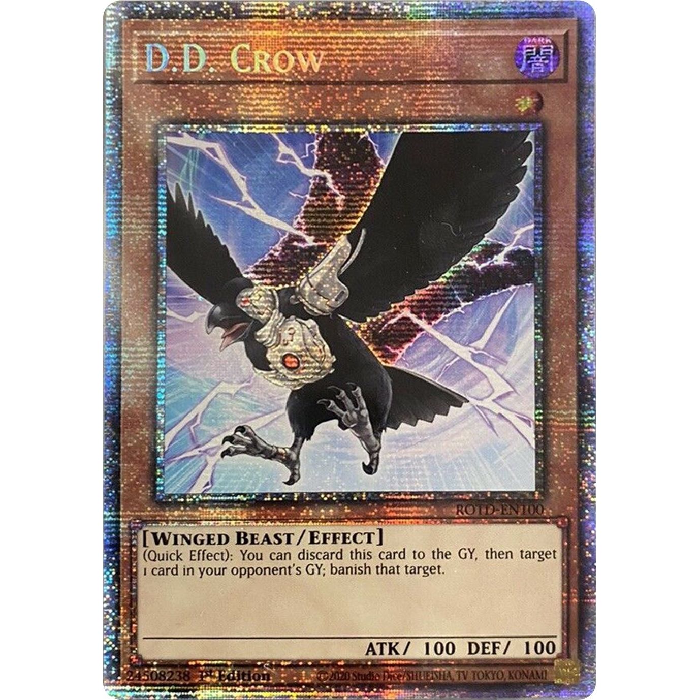 Image for D.D. Crow (Starlight Rare) (ROTD-EN100) (ROTD) - YuGiOh