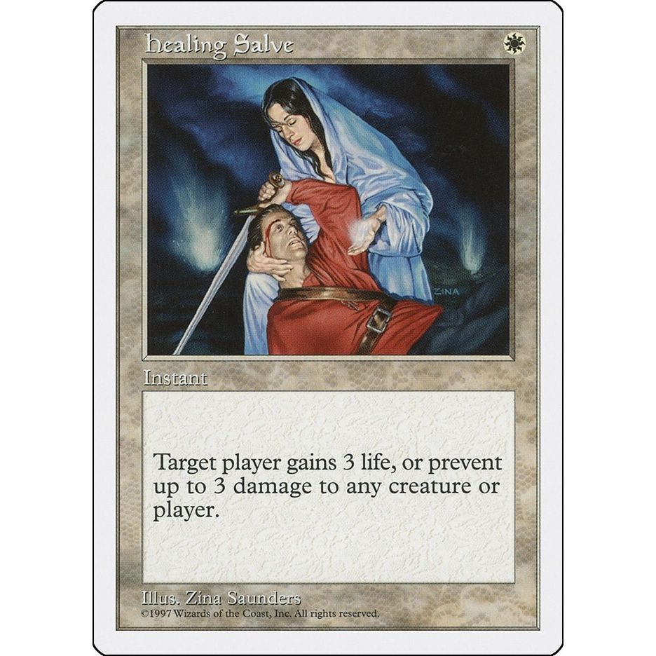 Image for Healing Salve (5ED) - Magic: The Gathering