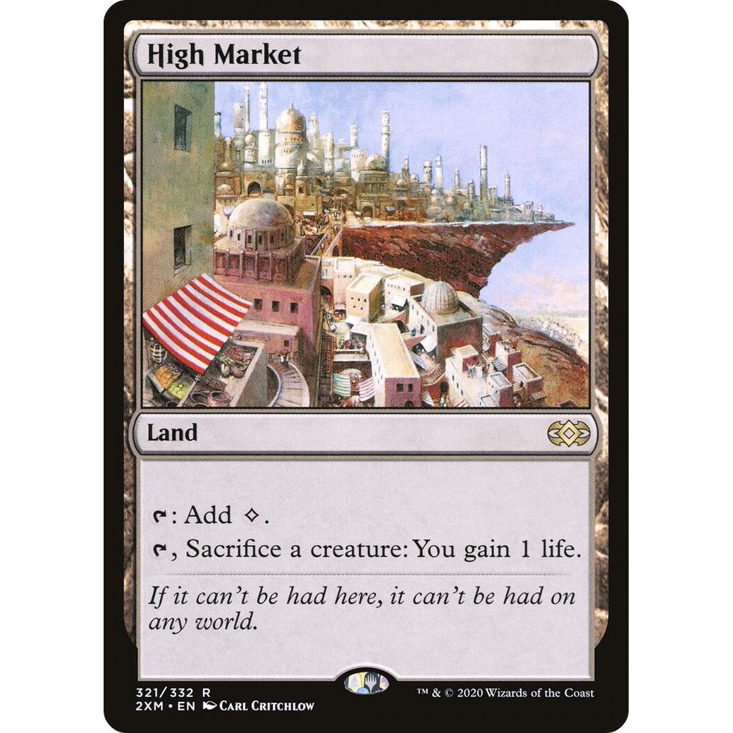 Image for High Market (321) (2XM) - Magic: The Gathering