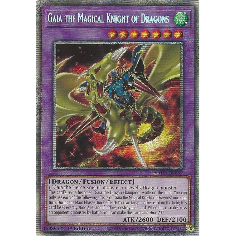 Image for Gaia the Magical Knight of Dragons (Starlight Rare) (ROTD-EN037) (ROTD) - YuGiOh