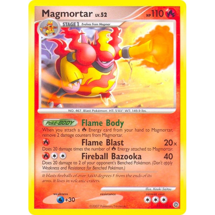 Image for Magmortar - 31/132 (Secret Wonders) (031/132) (PR) - Pokemon