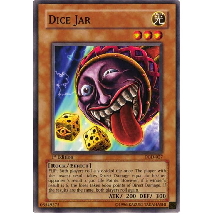 Image for Dice Jar (PGD-027) (PGD) - YuGiOh