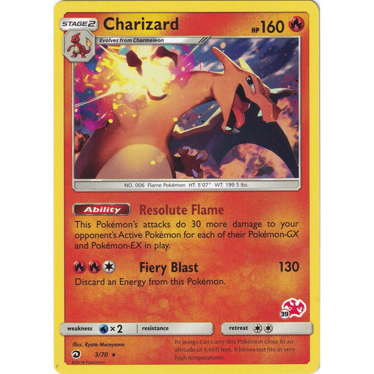 Image for Charizard - 3/70 (#39 Charizard Stamped) (003/070) (BTA) - Pokemon