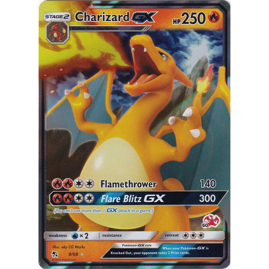 Image for Charizard GX - 9/68 (#60 Charizard Stamped) (009/068) (BTA) - Pokemon