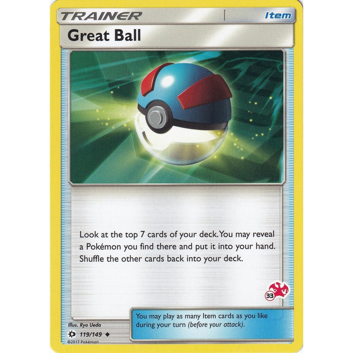 Image for Great Ball - 119/149 (#33 Charizard Stamped) (119/149) (BTA) - Pokemon
