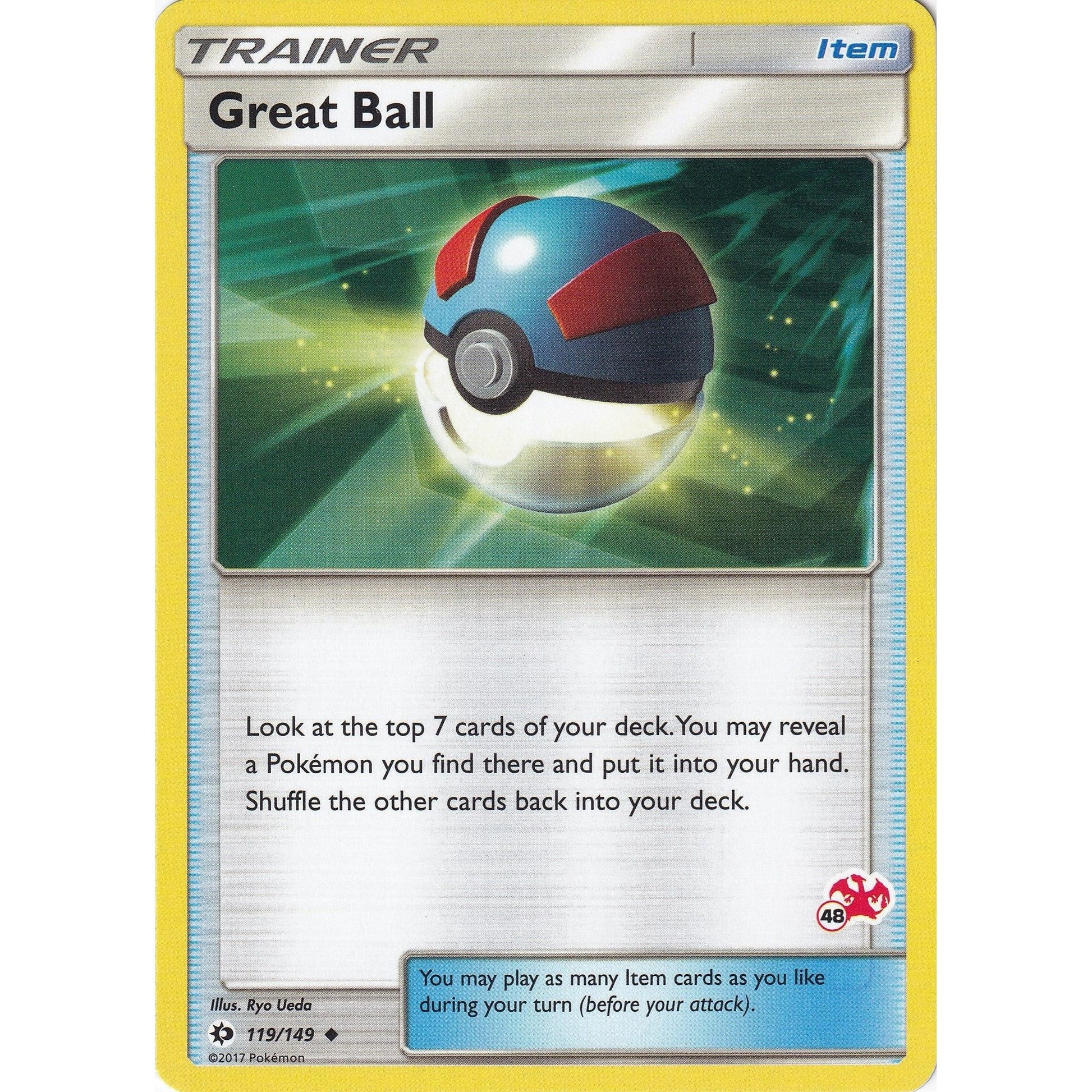 Image for Great Ball - 119/149 (#48 Charizard Stamped) (119/149) (BTA) - Pokemon