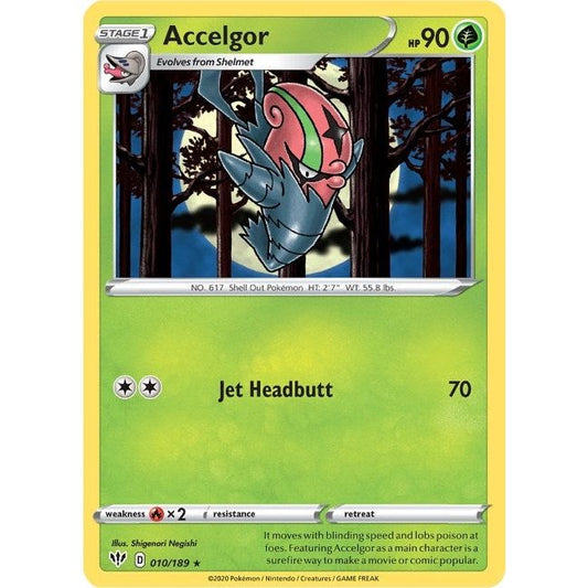 Image for Accelgor (010/189) (SWSH03) - Pokemon
