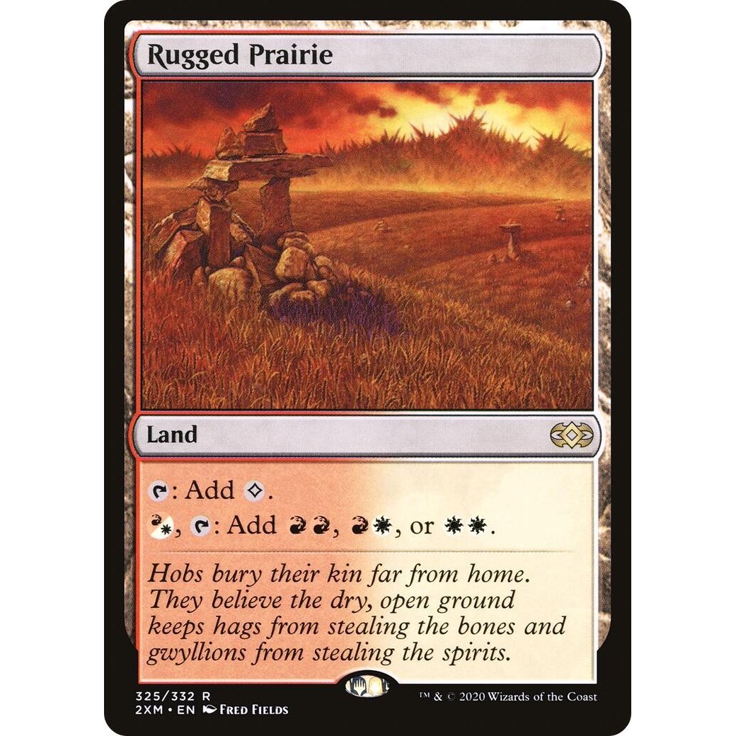 Image for Rugged Prairie (325) (2XM) - Magic: The Gathering