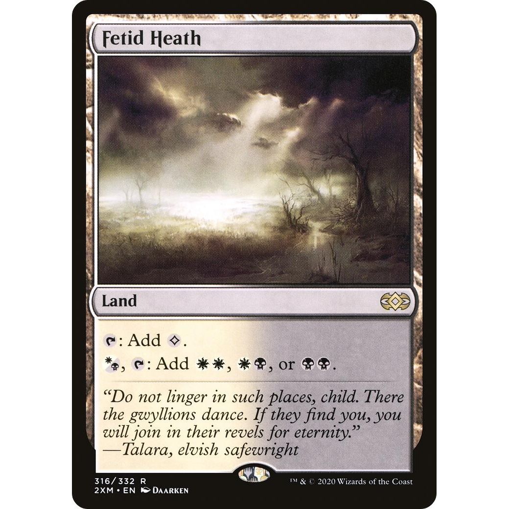 Image for Fetid Heath (316) (2XM) - Magic: The Gathering