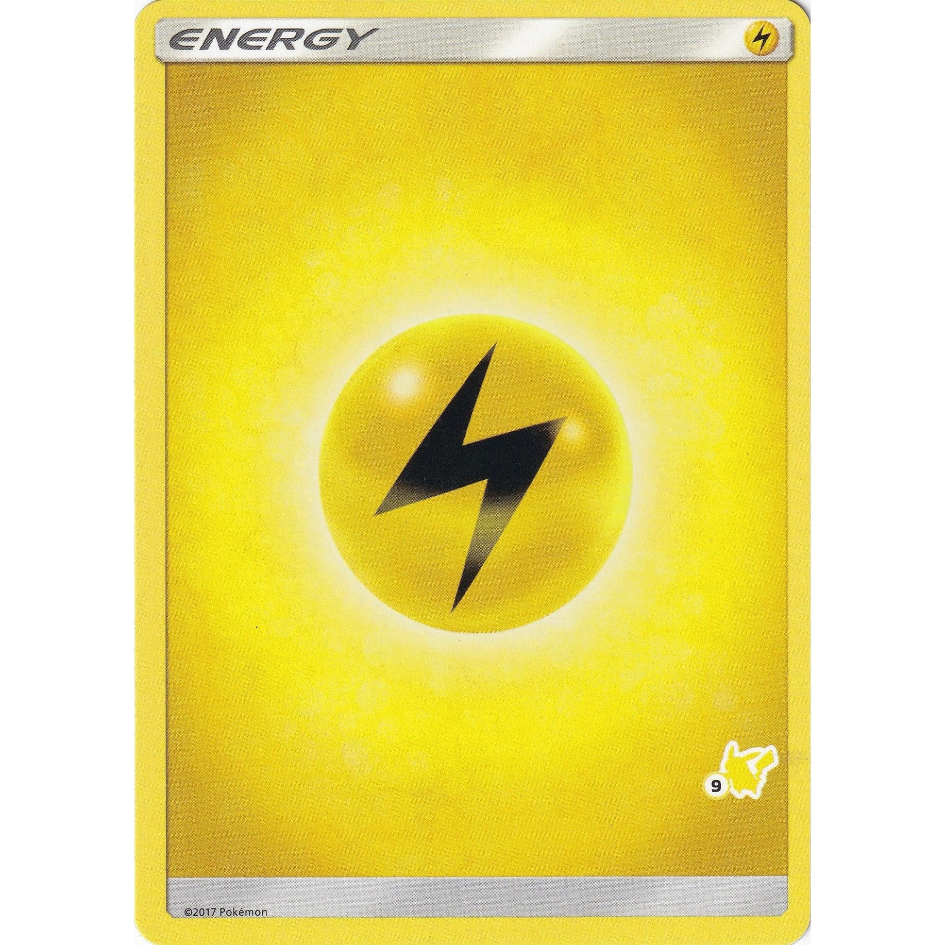 Image for Lightning Energy (#9 Pikachu Stamped) (BTA) - Pokemon