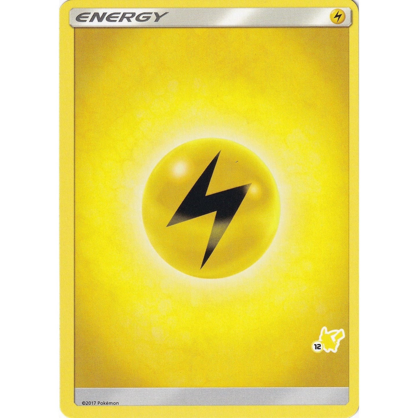 Image for Lightning Energy (#12 Pikachu Stamped) (BTA) - Pokemon