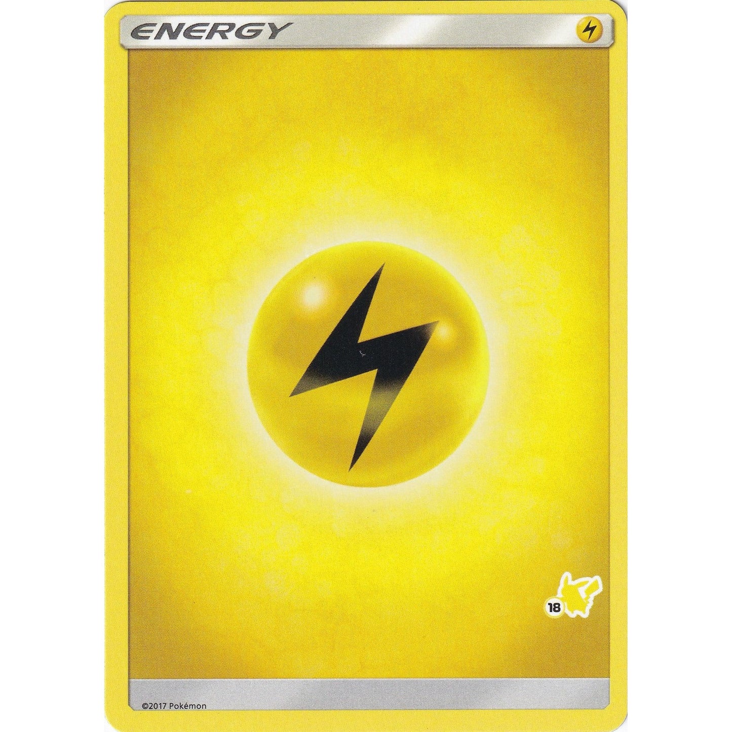 Image for Lightning Energy (#18 Pikachu Stamped) (BTA) - Pokemon