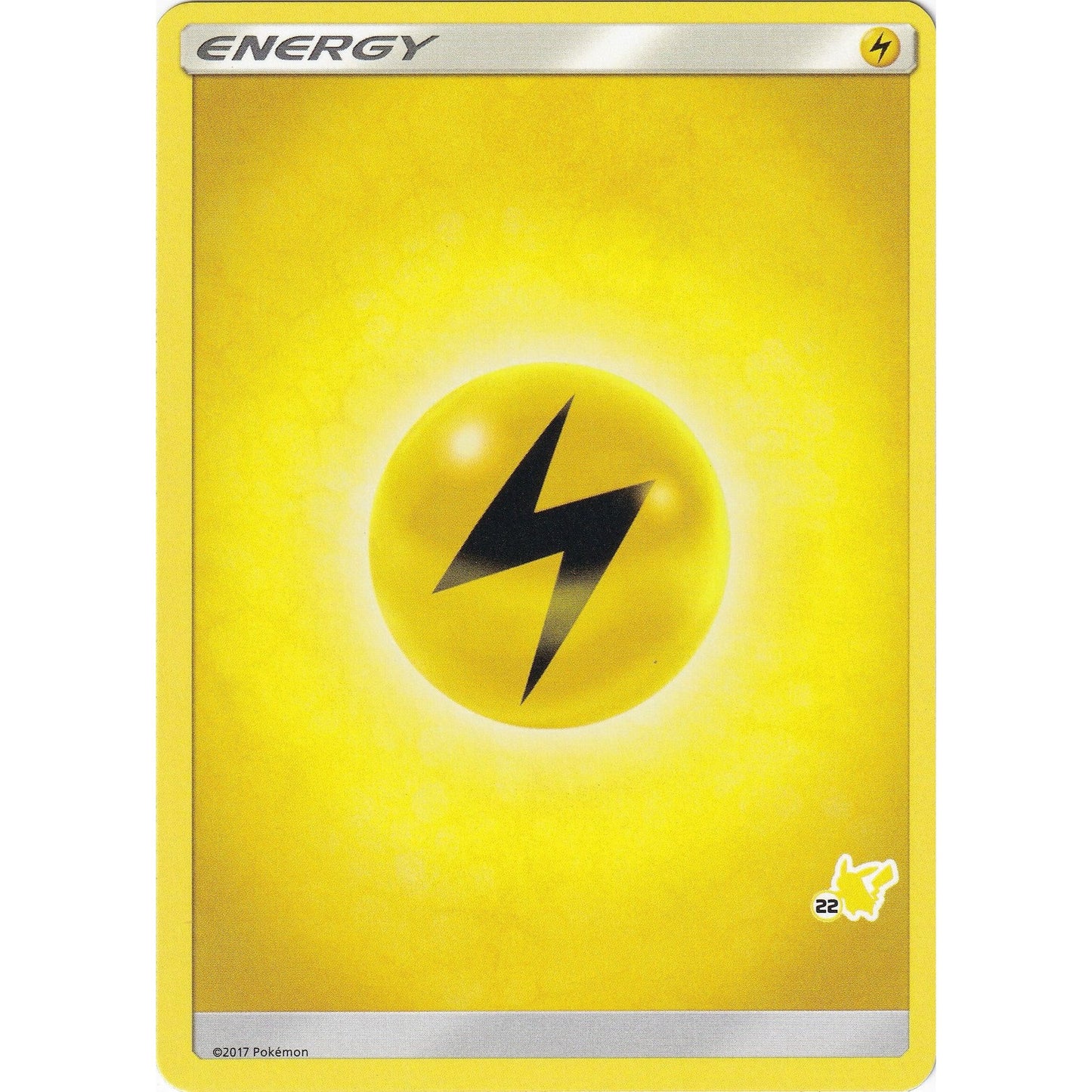 Image for Lightning Energy (#22 Pikachu Stamped) (BTA) - Pokemon