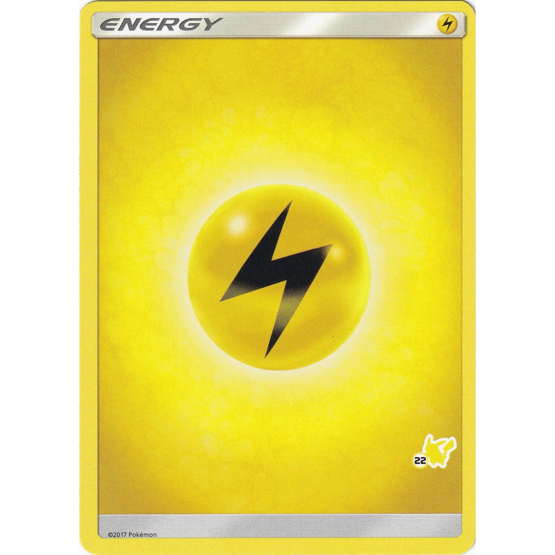 Image for Lightning Energy (#22 Pikachu Stamped) (BTA) - Pokemon