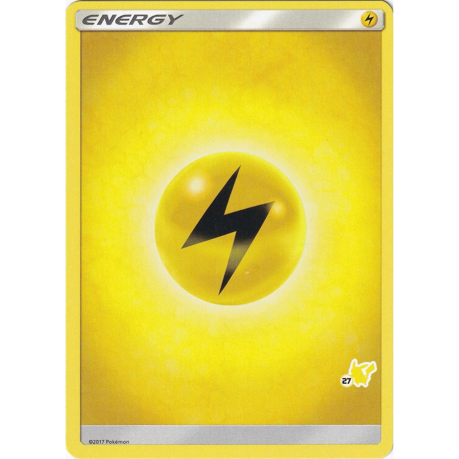 Image for Lightning Energy (#27 Pikachu Stamped) (BTA) - Pokemon