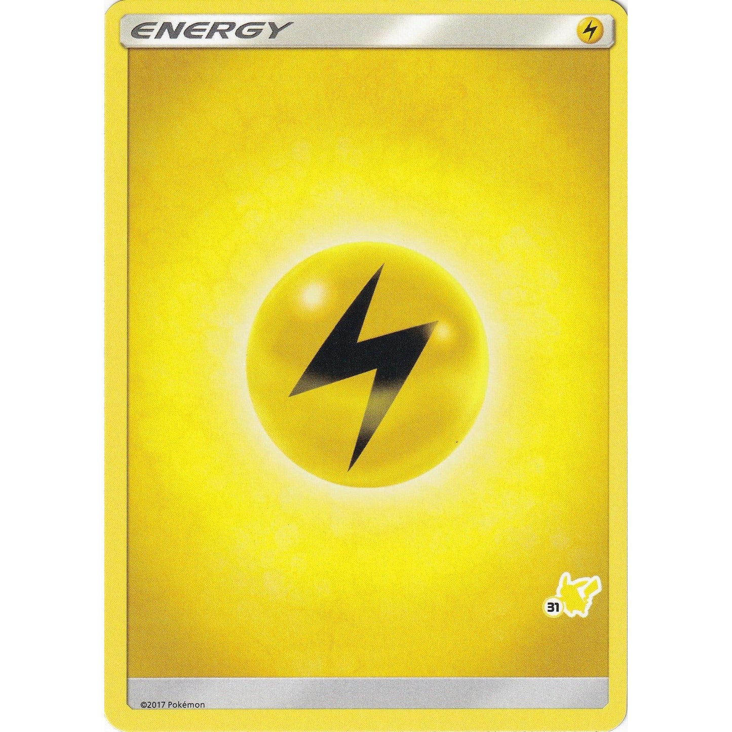 Image for Lightning Energy (#31 Pikachu Stamped) (BTA) - Pokemon