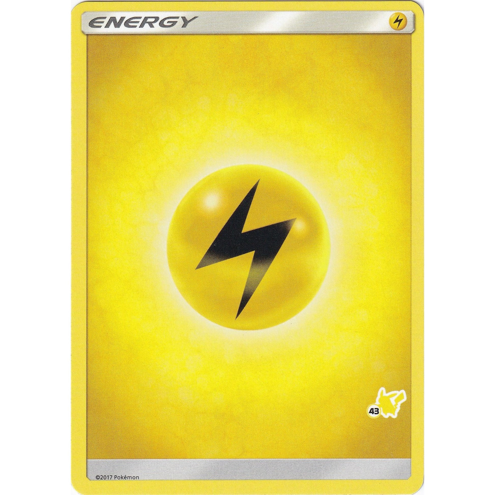 Image for Lightning Energy (#43 Pikachu Stamped) (BTA) - Pokemon