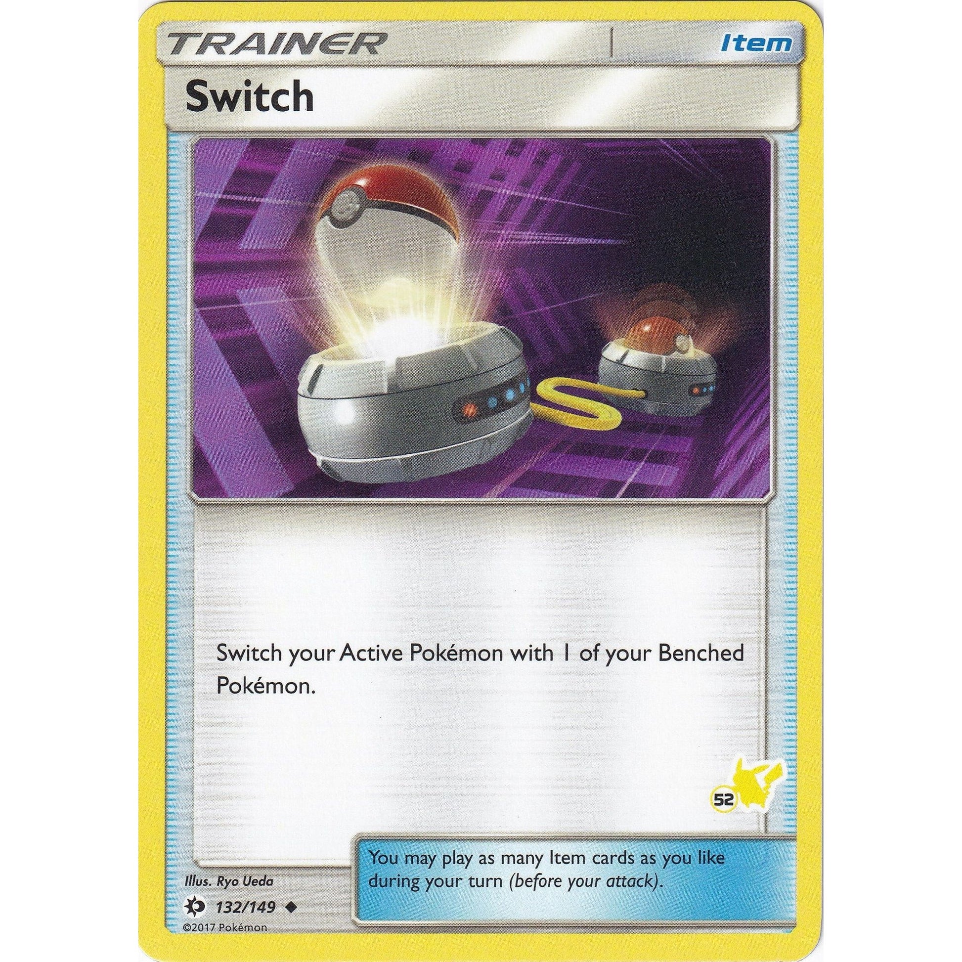 Image for Switch - 132/149 (#52 Pikachu Stamped) (132/149) (BTA) - Pokemon