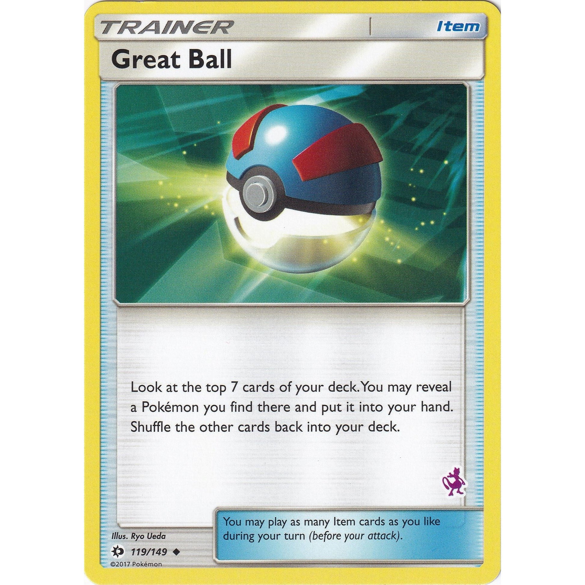 Image for Great Ball - 119/149 (Mewtwo Stamped) (119/149) (BTA) - Pokemon