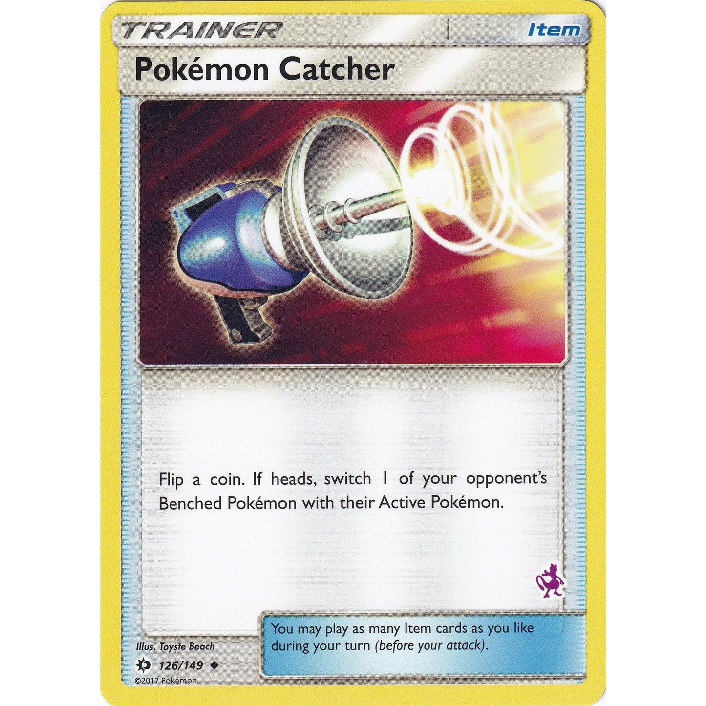 Image for Pokemon Catcher - 126/149 (Mewtwo Stamped) (126/149) (BTA) - Pokemon