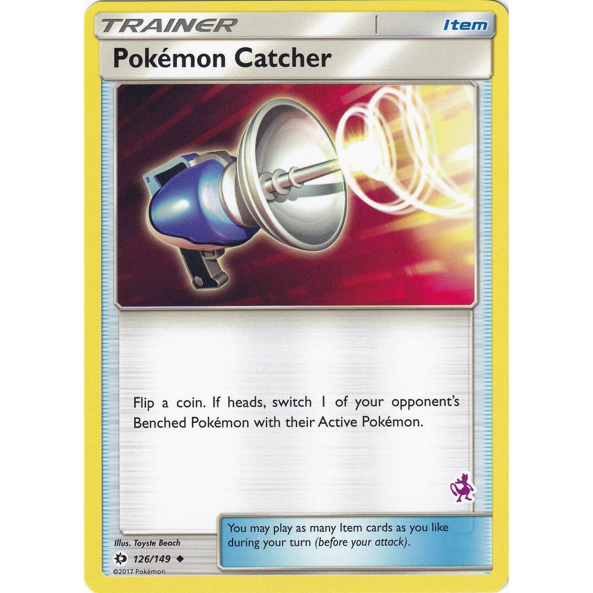 Image for Pokemon Catcher - 126/149 (Mewtwo Stamped) (126/149) (BTA) - Pokemon