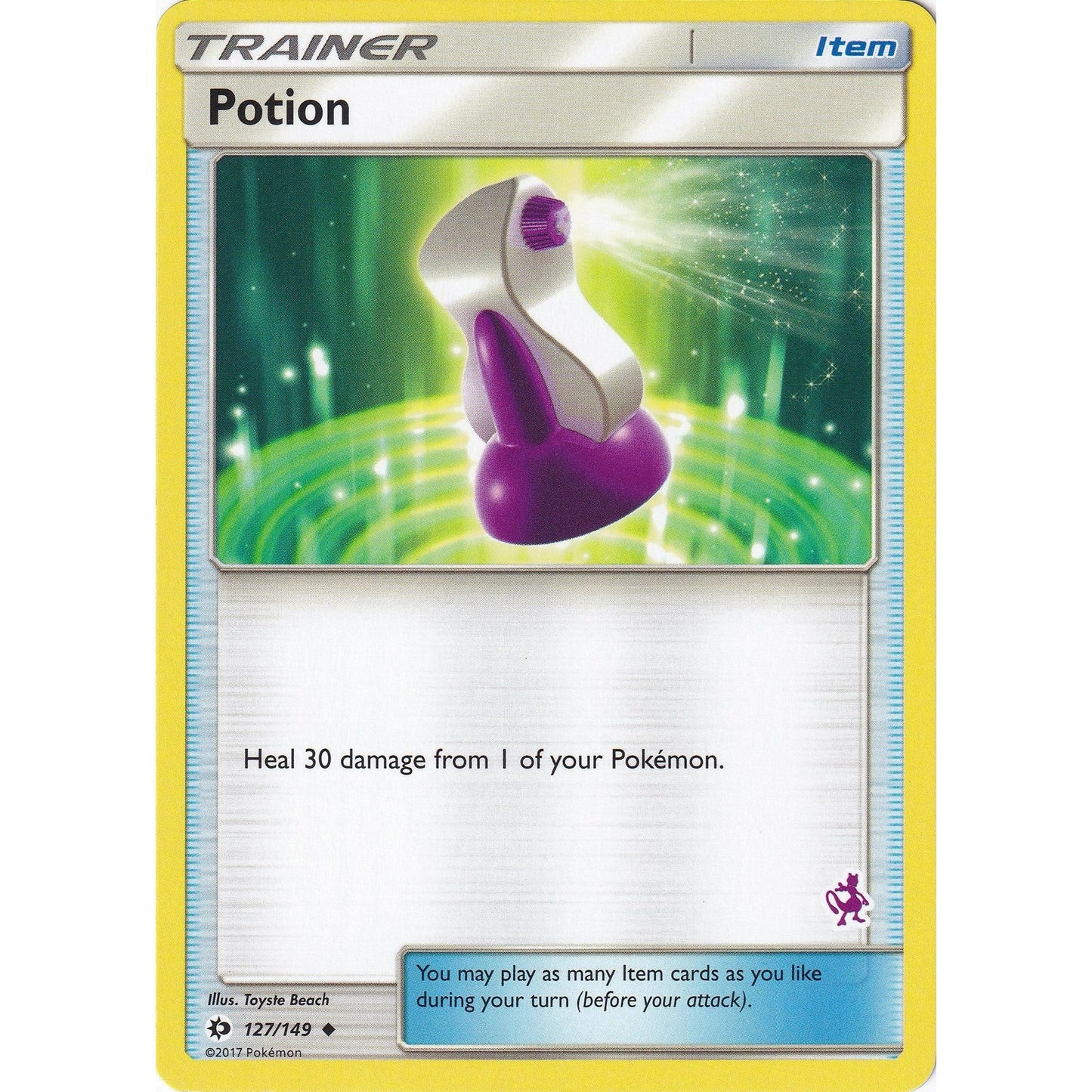 Image for Potion - 127/149 (Mewtwo Stamped) (127/149) (BTA) - Pokemon