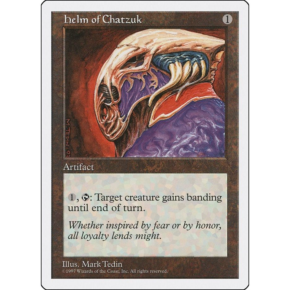 Image for Helm of Chatzuk (5ED) - Magic: The Gathering