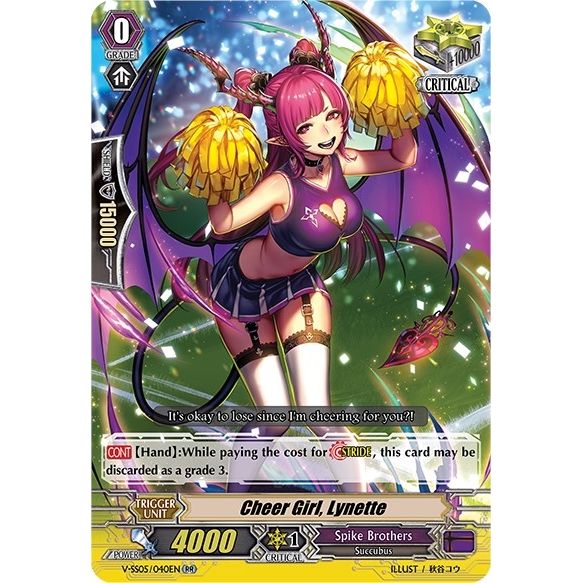 Image for Cheer Girl, Lynette (V-SS05/040EN) (V-SS05) - Cardfight Vanguard