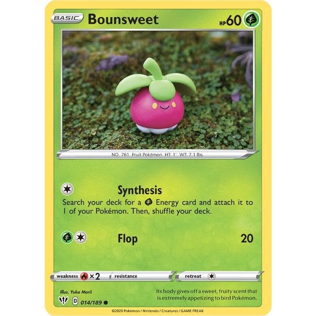 Image for Bounsweet (014/189) (SWSH03) - Pokemon
