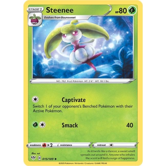 Image for Steenee (015/189) (SWSH03) - Pokemon