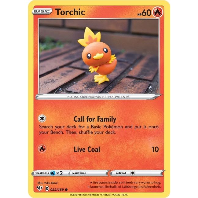 Image for Torchic (022/189) (SWSH03) - Pokemon