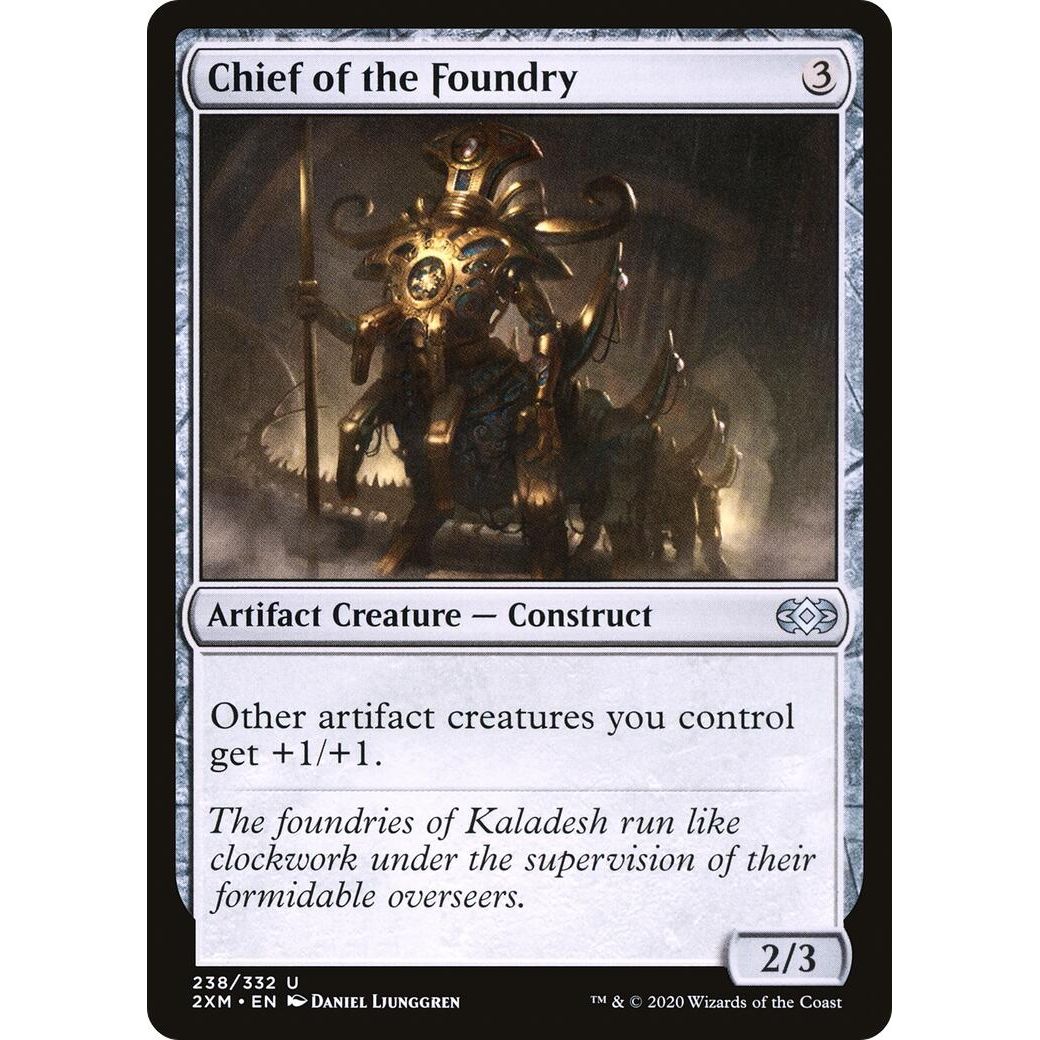 Image for Chief of the Foundry (238) (2XM) - Magic: The Gathering