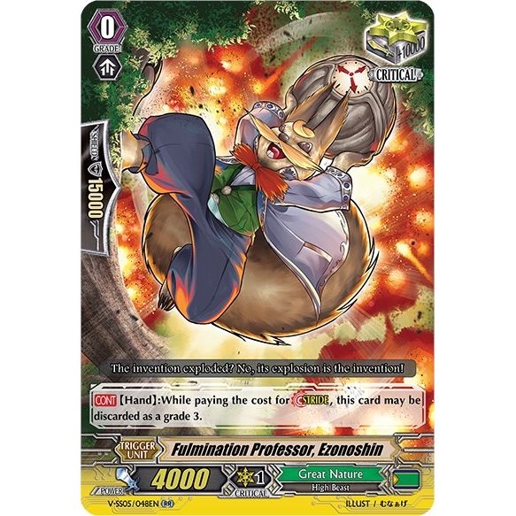 Image for Fulmination Professor, Ezonoshin (V-SS05/048EN) (V-SS05) - Cardfight Vanguard