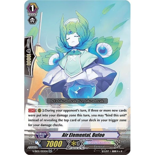 Image for Air Elemental, Bufoo (V-SS05/055EN) (V-SS05) - Cardfight Vanguard