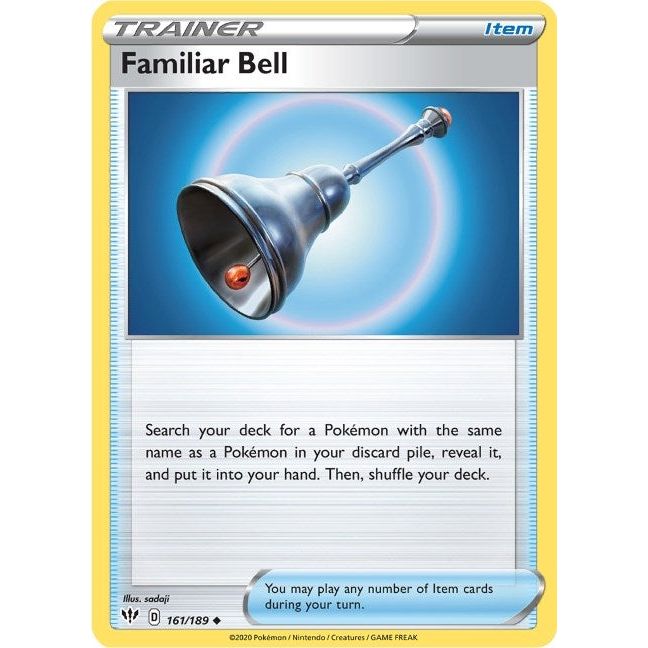 Image for Familiar Bell (161/189) (SWSH03) - Pokemon