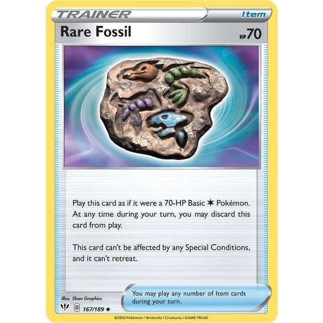 Image for Rare Fossil (167/189) (SWSH03) - Pokemon