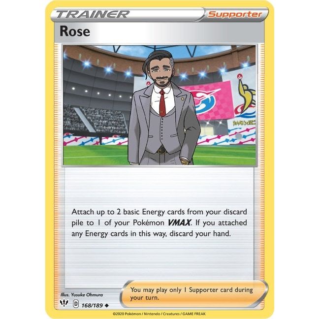 Image for Rose (168/189) (SWSH03) - Pokemon