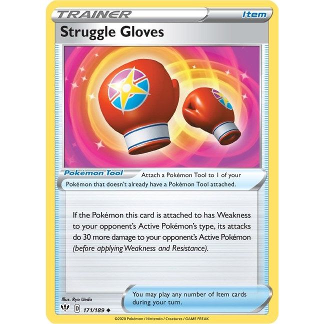 Image for Struggle Gloves (171/189) (SWSH03) - Pokemon