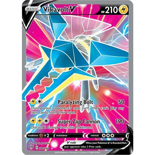 Image for Vikavolt V (Full Art) (180/189) (SWSH03) - Pokemon