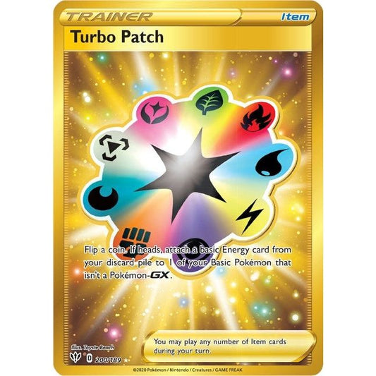 Image for Turbo Patch (Secret) (200/189) (SWSH03) - Pokemon