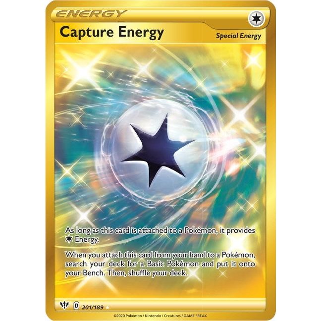 Image for Capture Energy (Secret) (201/189) (SWSH03) - Pokemon