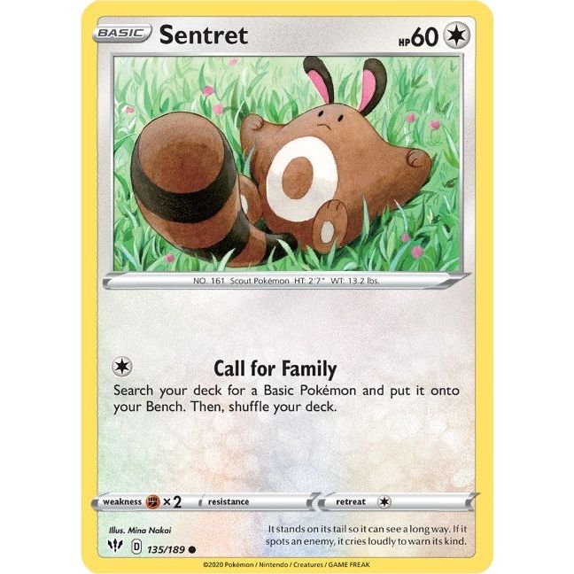 Image for Sentret (135/189) (SWSH03) - Pokemon