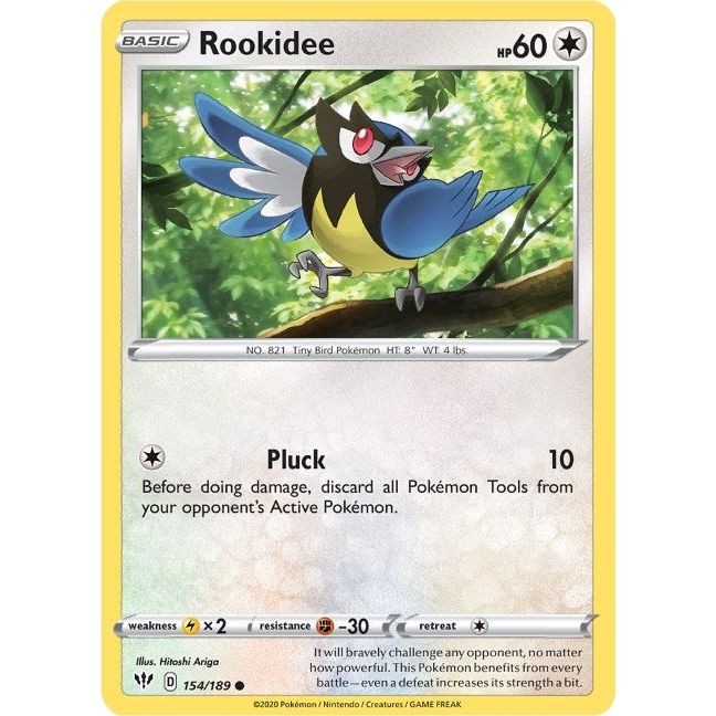 Image for Rookidee (154/189) (SWSH03) - Pokemon