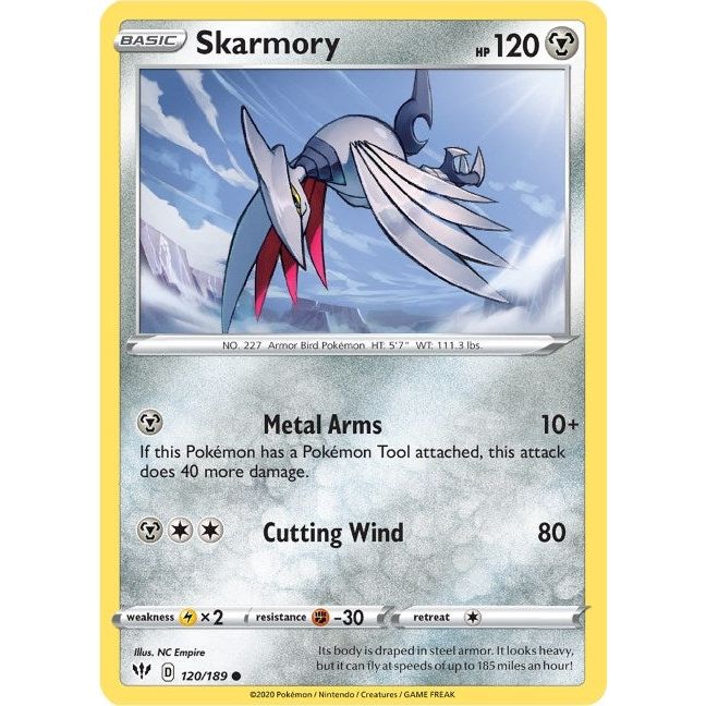 Image for Skarmory (120/189) (SWSH03) - Pokemon