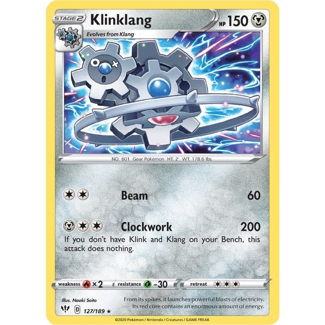 Image for Klinklang (127/189) (SWSH03) - Pokemon